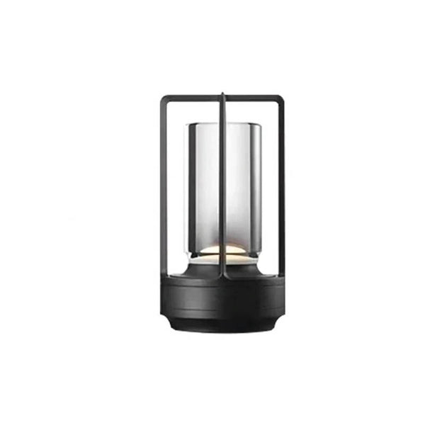 Krystal cordless LED lantern with rechargeable battery, modern crystal-effect design, and warm ambient lighting—ideal for tables, bedside, or outdoor use.