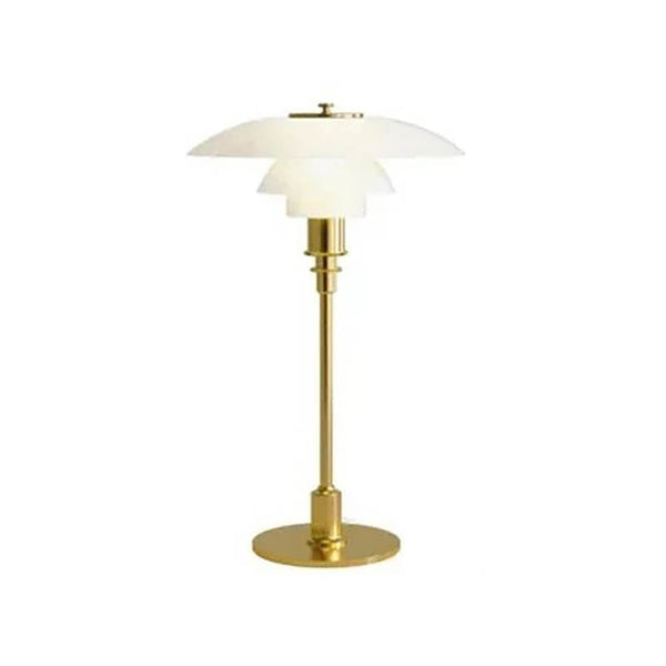 GLODE minimalist glass table lamp with Scandinavian design, warm LED lighting, and sleek nightstand style for modern home decor.