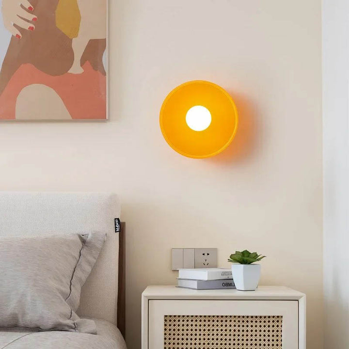 LIVFULL Nordic wall and ceiling light with a minimalist design, featuring a sleek metal frame and soft LED illumination for modern interiors.