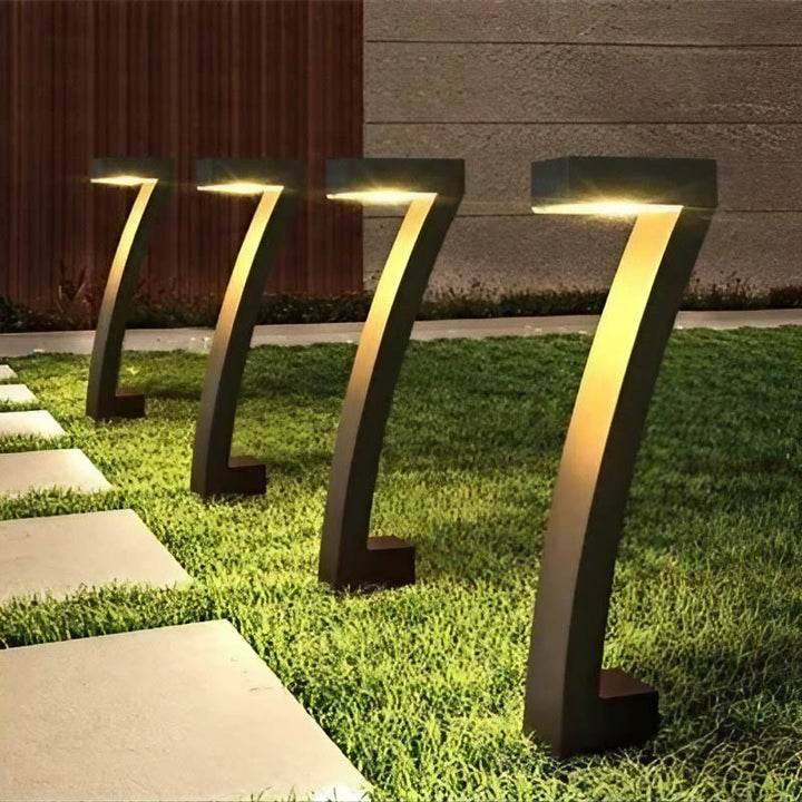 4/8 Pcs Solar Garden Lights - Waterproof Outdoor LED Pathway Spotlights for Yard and Driveway Decor